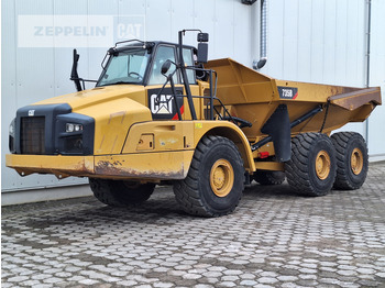 Kiepwagen met knikbesturing CATERPILLAR