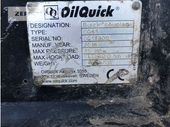 Snelwissel voor Bouwmachine Oil-Quick OQ65: afbeelding 3