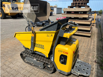 Kiepwagen met knikbesturing WACKER
