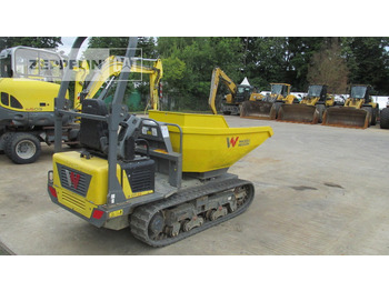 Kiepwagen met knikbesturing WACKER