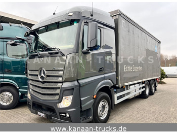 Kraanwagen Mercedes-Benz 2548 Actros 6x2 Pritsche Moffet Mitnahme stapler: afbeelding 2