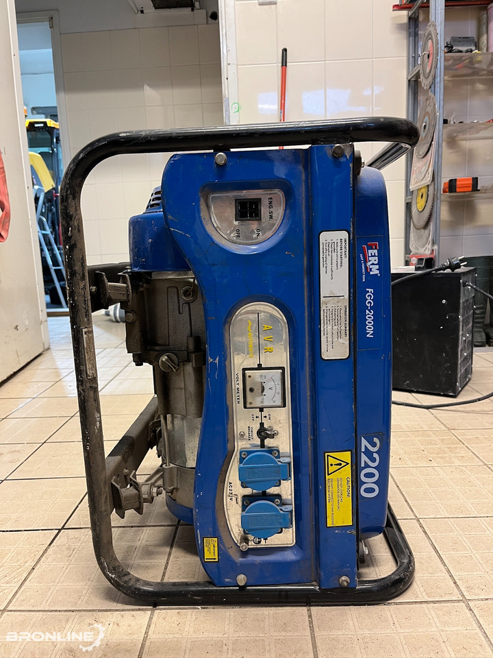 2007 Ferm FGG-2000N Elektrigeneraator - Industrie generator: afbeelding 2 2007 Ferm FGG-2000N Elektrigeneraator - Industrie generator: afbeelding 2