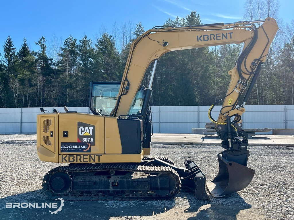 2019 Caterpillar 307.5 ROTOTILT / CENTRAL LUBRICATION / S50 - Rupsgraafmachine: afbeelding 4 2019 Caterpillar 307.5 ROTOTILT / CENTRAL LUBRICATION / S50 - Rupsgraafmachine: afbeelding 4