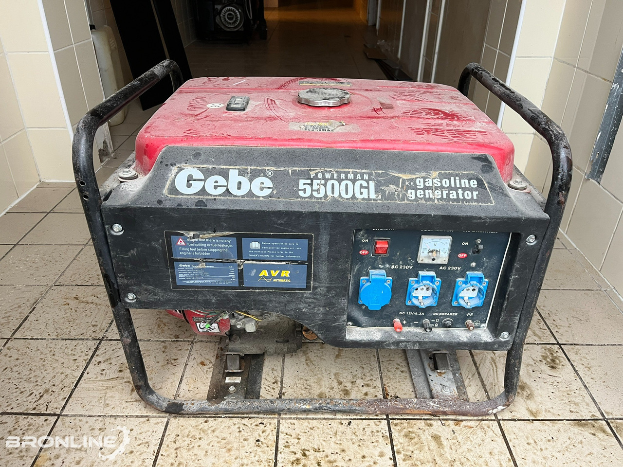 Gebe 5500GL Elektrigeneraator - Industrie generator: afbeelding 1 Gebe 5500GL Elektrigeneraator - Industrie generator: afbeelding 1