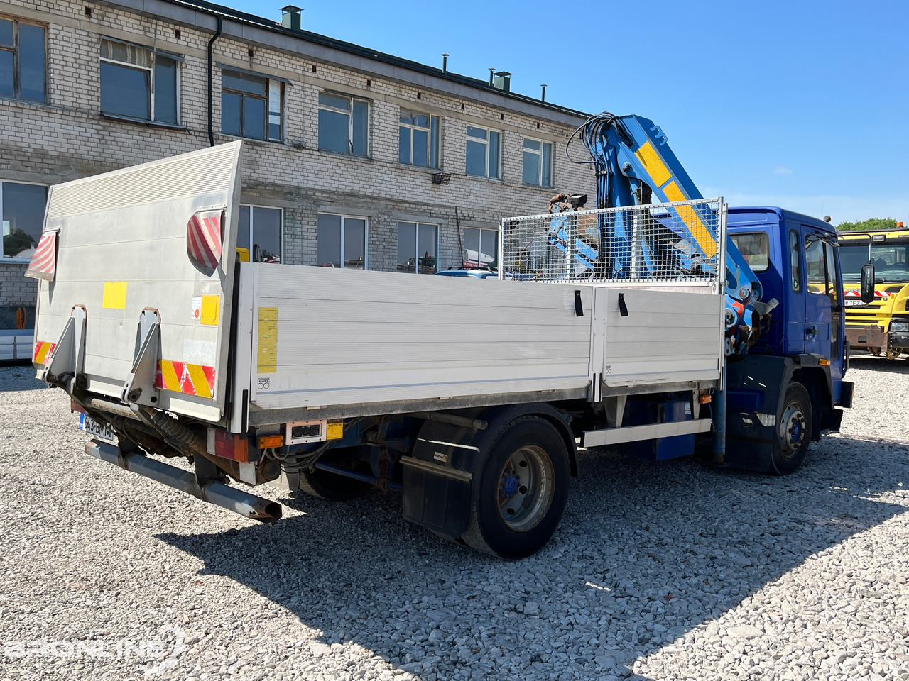 Vrachtwagen met open laadbak, Kraanwagen VOLVO FL611 + Palfinger PK 8200: afbeelding 5