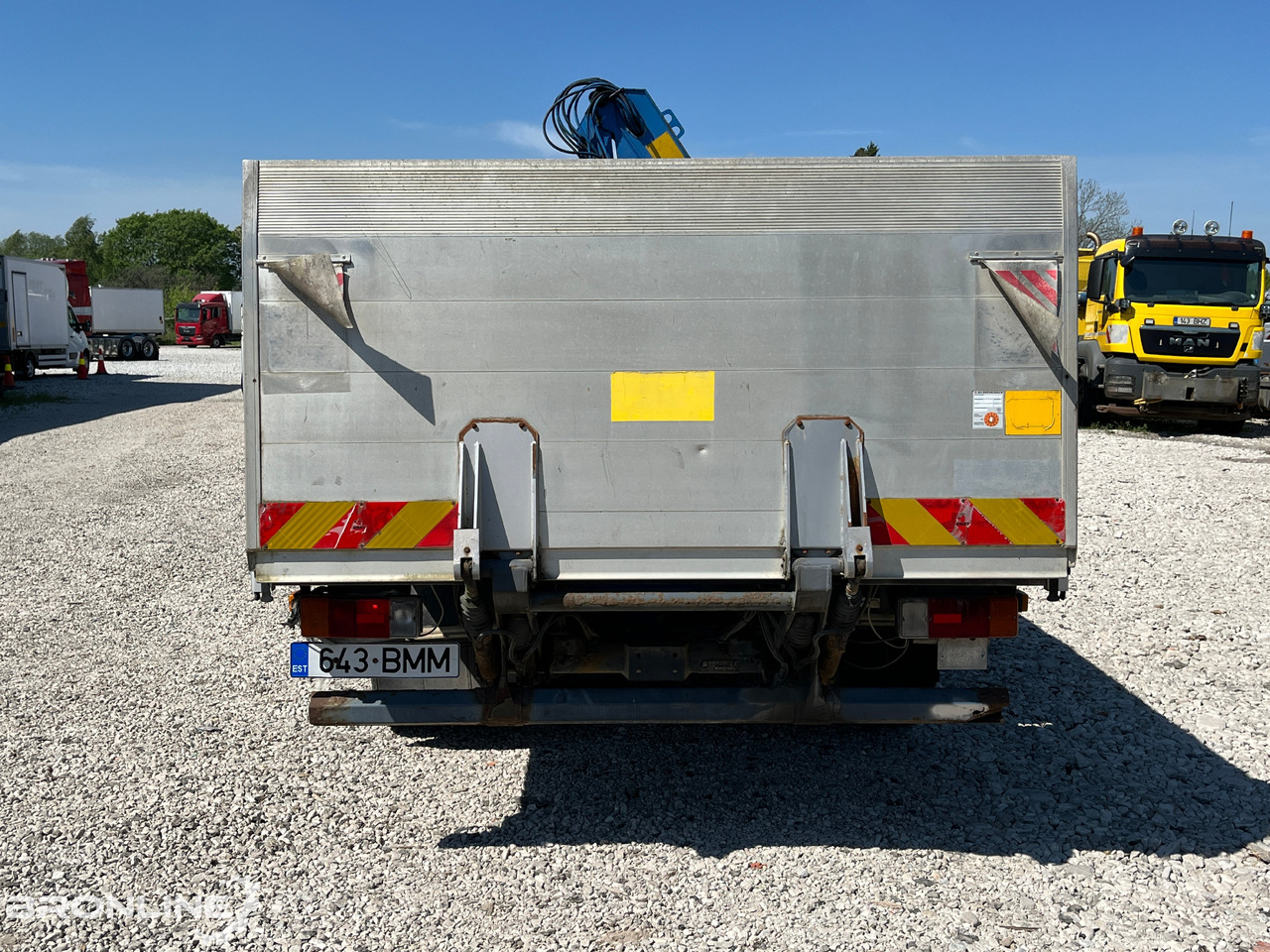 VOLVO FL611 + Palfinger PK 8200 - Vrachtwagen met open laadbak, Kraanwagen: afbeelding 4 VOLVO FL611 + Palfinger PK 8200 - Vrachtwagen met open laadbak, Kraanwagen: afbeelding 4