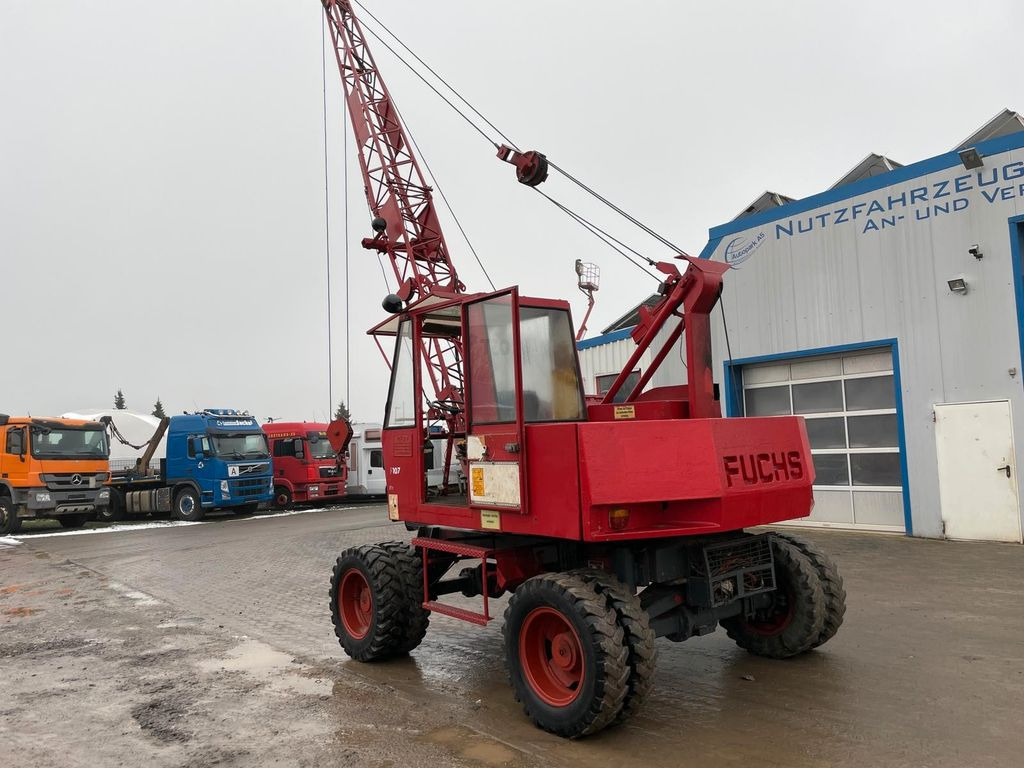 Mobiele graafmachine Fuchs F107 F 107 Seilbagger 9900 Kg: afbeelding 6