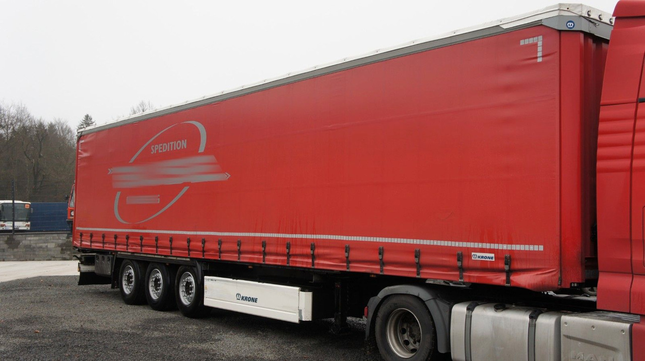 Krone SD Pritsche + Plane Liftachse - Schuifzeiloplegger: afbeelding 3 Krone SD Pritsche + Plane Liftachse - Schuifzeiloplegger: afbeelding 3