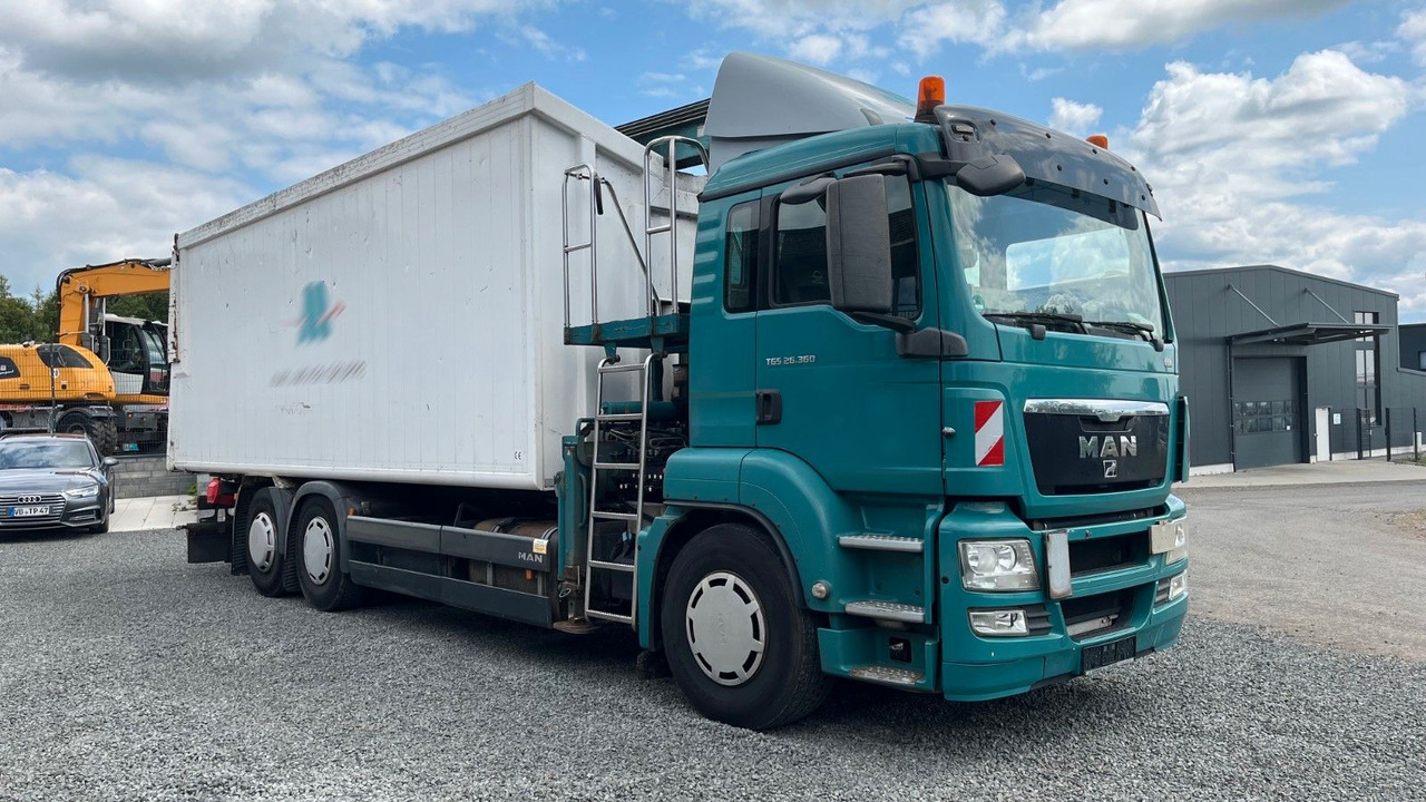 MAN TGS 26.360 Müllwagen Glas Kran Kipper - Vuilniswagen: afbeelding 3 MAN TGS 26.360 Müllwagen Glas Kran Kipper - Vuilniswagen: afbeelding 3