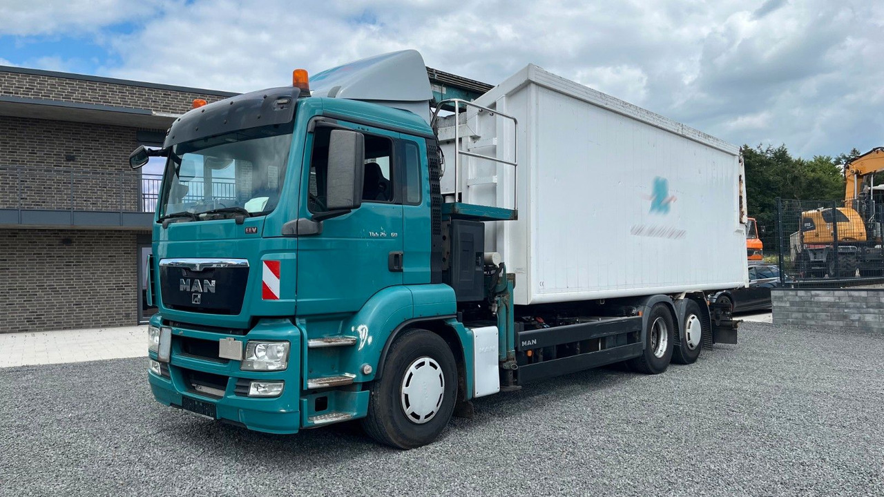 MAN TGS 26.360 Müllwagen Glas Kran Kipper - Vuilniswagen: afbeelding 2 MAN TGS 26.360 Müllwagen Glas Kran Kipper - Vuilniswagen: afbeelding 2