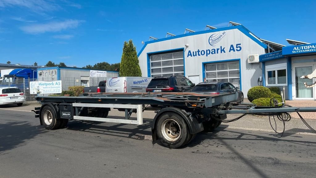 Meiller G18 ZB Abrollanhänger Abroller Anhänger BPW - Haakarm/ Portaalarm aanhanger: afbeelding 1 Meiller G18 ZB Abrollanhänger Abroller Anhänger BPW - Haakarm/ Portaalarm aanhanger: afbeelding 1
