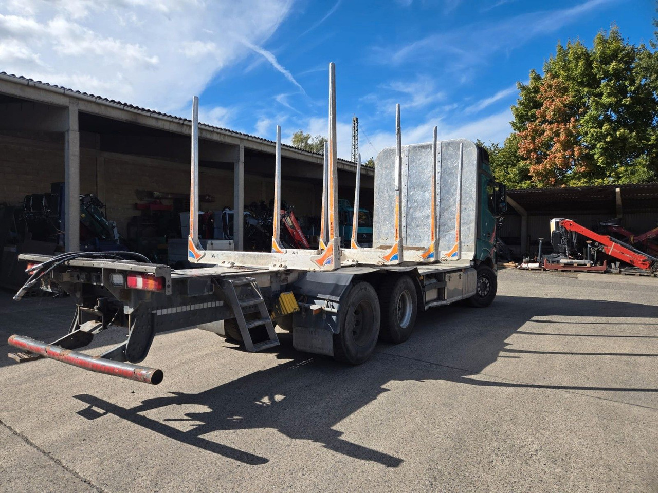 Mercedes-Benz Actros 2645 Holztransporter ohne Kran - Houttransport: afbeelding 4 Mercedes-Benz Actros 2645 Holztransporter ohne Kran - Houttransport: afbeelding 4
