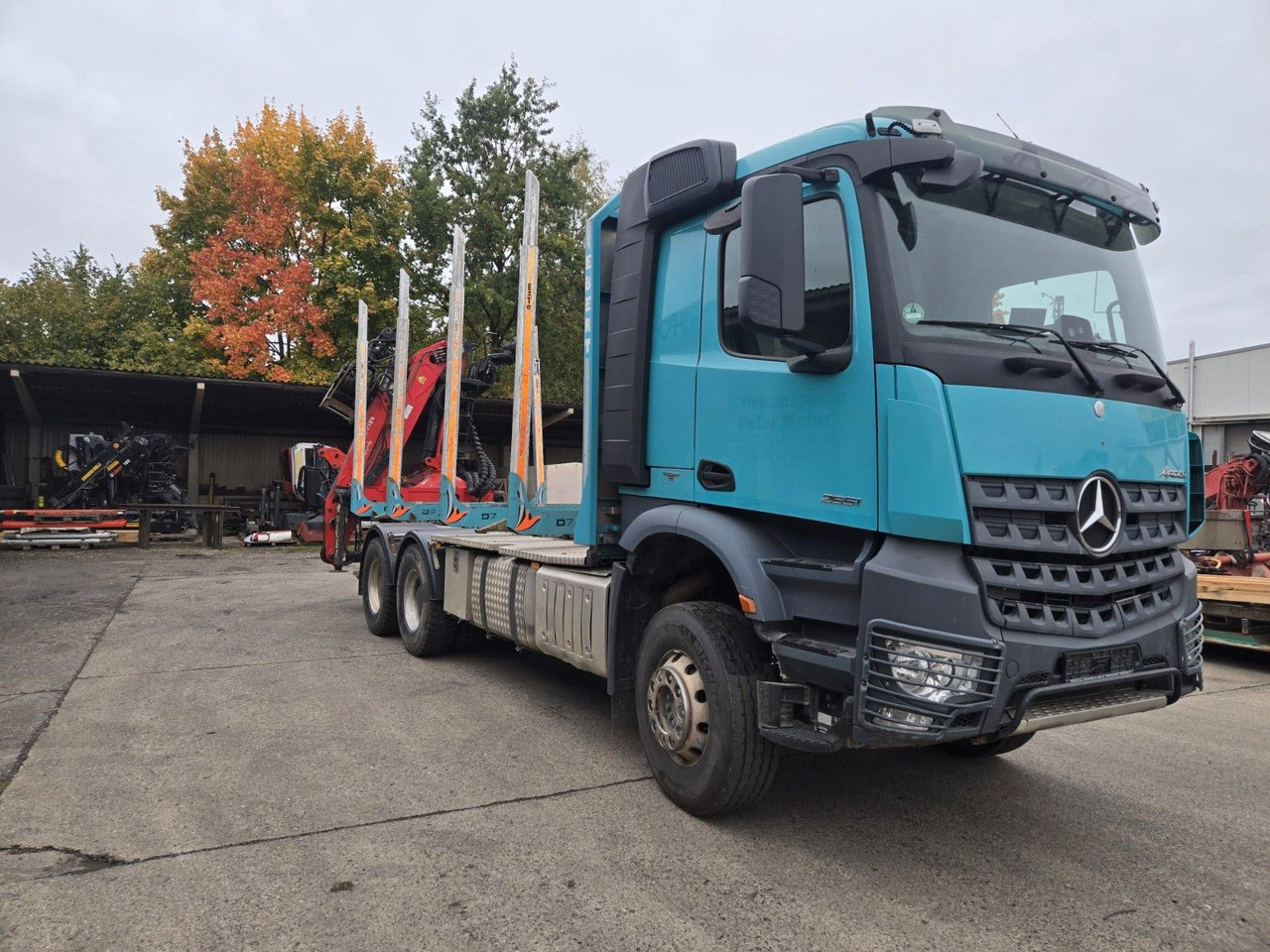 Mercedes-Benz Arocs 2651 Holztransporter Blatt Blatt Kran - Houttransport, Kraanwagen: afbeelding 1 Mercedes-Benz Arocs 2651 Holztransporter Blatt Blatt Kran - Houttransport, Kraanwagen: afbeelding 1