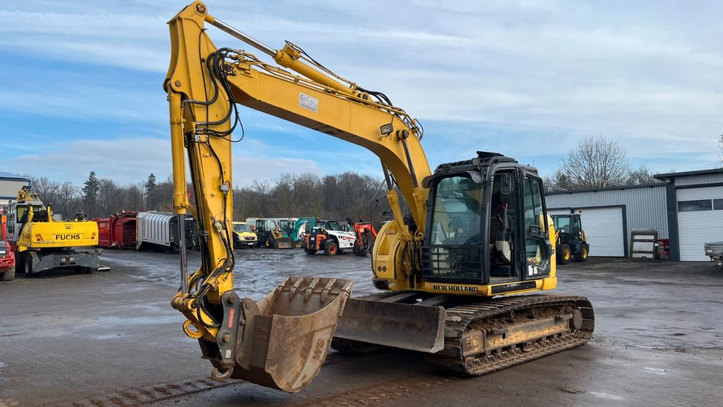 New Holland E140CSR Kettenbagger 16.000 Kg Motorschaden - Rupsgraafmachine: afbeelding 1 New Holland E140CSR Kettenbagger 16.000 Kg Motorschaden - Rupsgraafmachine: afbeelding 1