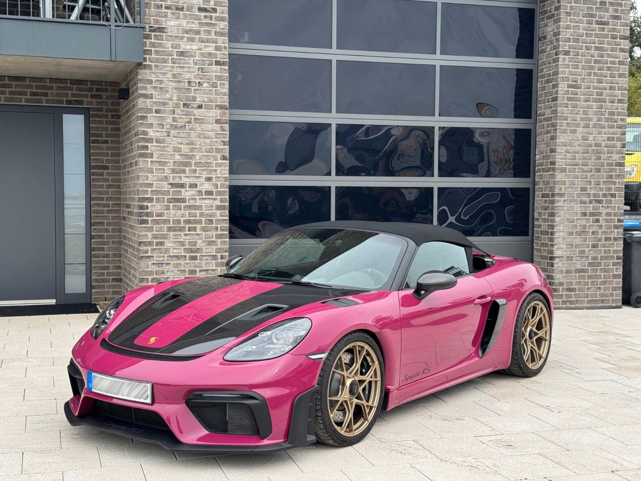 Porsche Boxster 718 Spyder RS WEISSACH LIFT - Cabrio: afbeelding 1 Porsche Boxster 718 Spyder RS WEISSACH LIFT - Cabrio: afbeelding 1