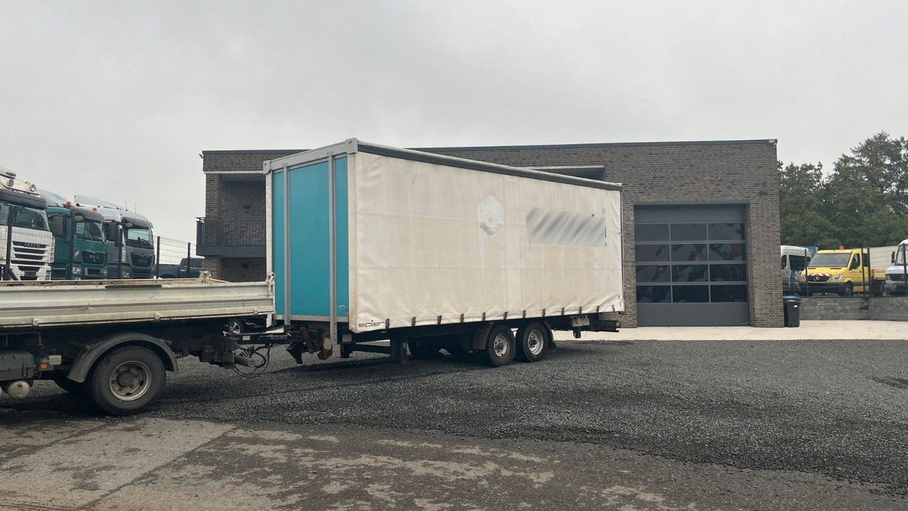 Spier ZPL 255 Tandem Anhänger BPW Achsen - Aanhangwagen met huif: afbeelding 1 Spier ZPL 255 Tandem Anhänger BPW Achsen - Aanhangwagen met huif: afbeelding 1