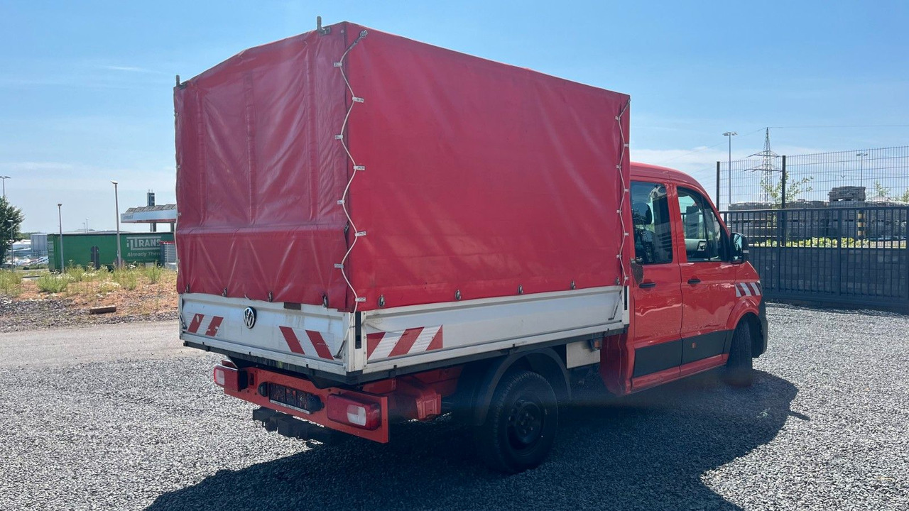 Volkswagen Crafter Pritsche Plane 35 DOKA mittellang RWD - Huifzeil bedrijfswagen, Bestelwagen met dubbele cabine: afbeelding 4 Volkswagen Crafter Pritsche Plane 35 DOKA mittellang RWD - Huifzeil bedrijfswagen, Bestelwagen met dubbele cabine: afbeelding 4