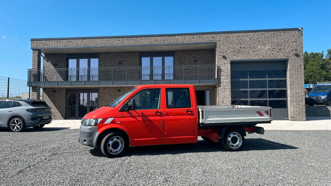 Volkswagen T5 Transporter Pritsche Doppelkabine Doka - Bestelwagen met open laadbak, Bestelwagen met dubbele cabine: afbeelding 1 Volkswagen T5 Transporter Pritsche Doppelkabine Doka - Bestelwagen met open laadbak, Bestelwagen met dubbele cabine: afbeelding 1