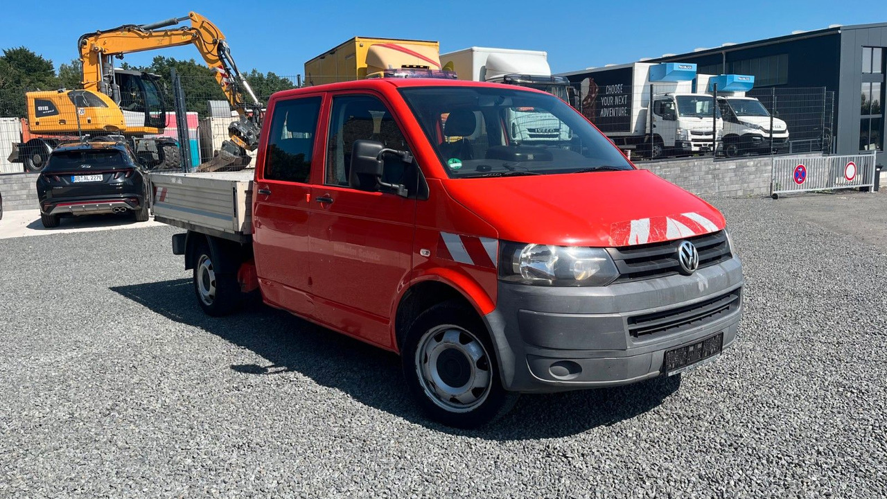Volkswagen T5 Transporter Pritsche Doppelkabine Doka - Bestelwagen met open laadbak, Bestelwagen met dubbele cabine: afbeelding 3 Volkswagen T5 Transporter Pritsche Doppelkabine Doka - Bestelwagen met open laadbak, Bestelwagen met dubbele cabine: afbeelding 3