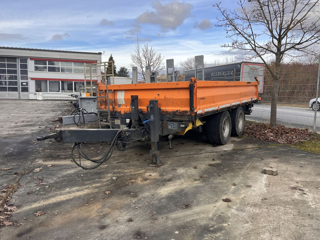 14 t Tandemkipper- Tieflader, Breitbereifung - Kipper aanhangwagen: afbeelding 2 14 t Tandemkipper- Tieflader, Breitbereifung - Kipper aanhangwagen: afbeelding 2