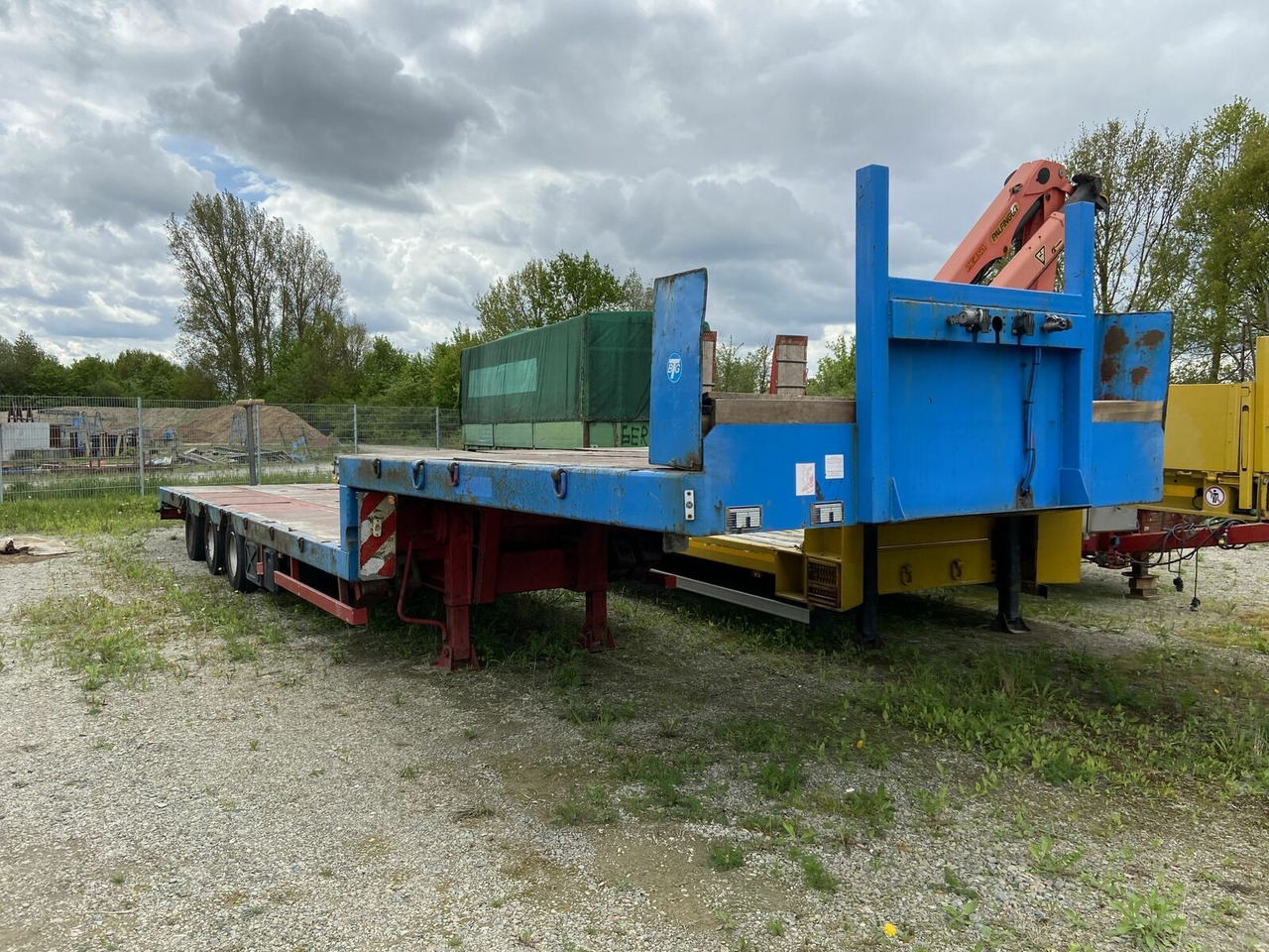 3 Achs Satteltieflader Platofür Fertigteile ode - Dieplader oplegger: afbeelding 1 3 Achs Satteltieflader Platofür Fertigteile ode - Dieplader oplegger: afbeelding 1