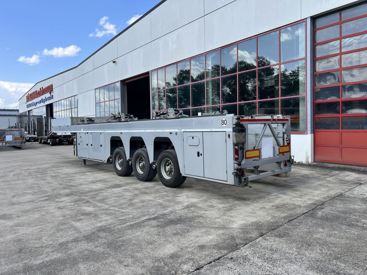 Faymonville 3-Achs-Beton-Innenlader PREFAMAX, Wenig Benutzt - Containertransporter/ Wissellaadbak oplegger: afbeelding 5 Faymonville 3-Achs-Beton-Innenlader PREFAMAX, Wenig Benutzt - Containertransporter/ Wissellaadbak oplegger: afbeelding 5