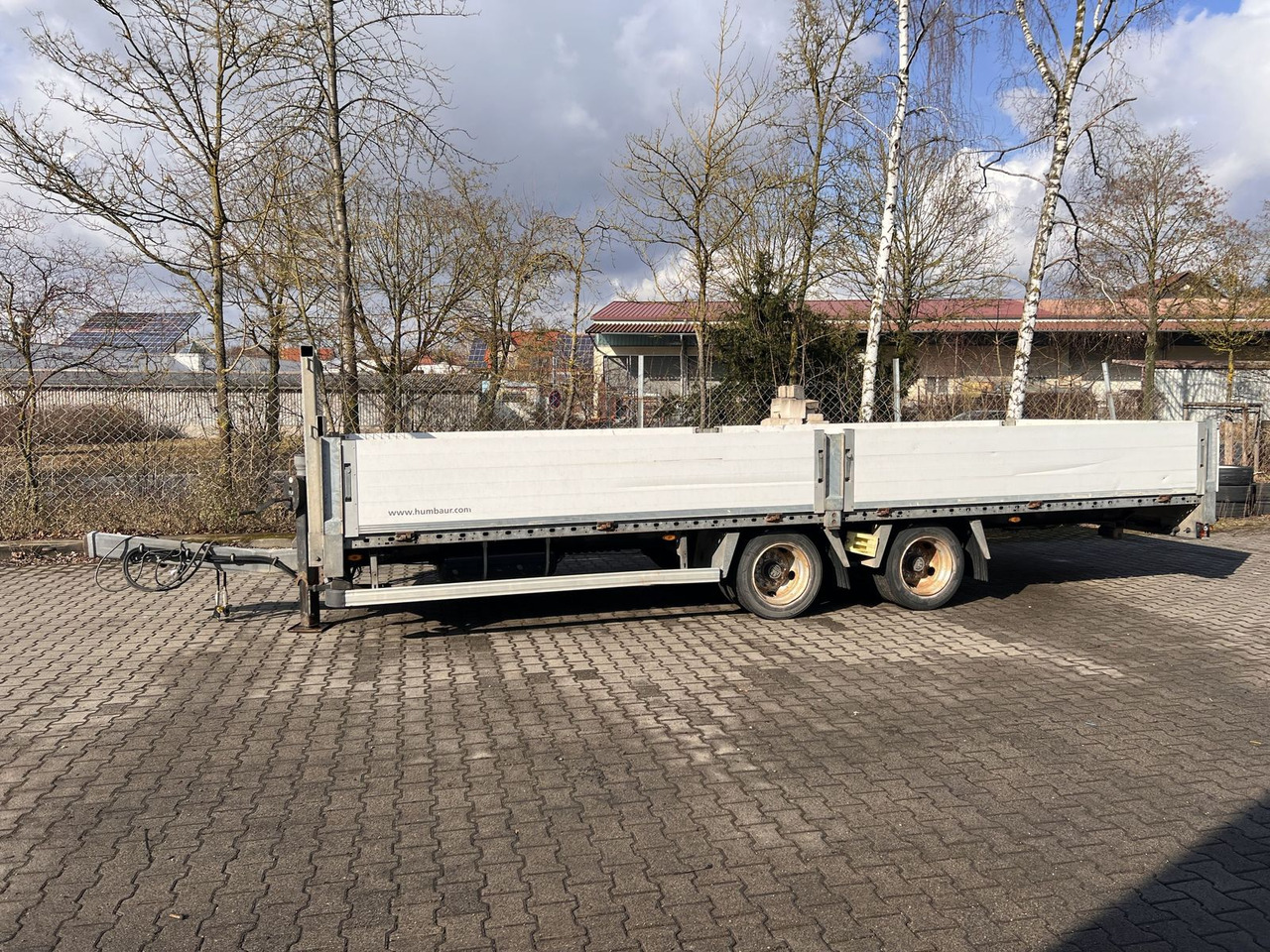 Humbaur 14,4 t Tandem- Pritschenanhänger- Tieflader - Dieplader aanhangwagen: afbeelding 1 Humbaur 14,4 t Tandem- Pritschenanhänger- Tieflader - Dieplader aanhangwagen: afbeelding 1