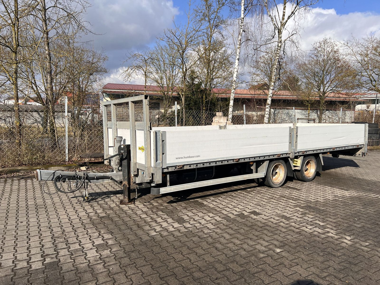 Humbaur 14,4 t Tandem- Pritschenanhänger- Tieflader - Dieplader aanhangwagen: afbeelding 2 Humbaur 14,4 t Tandem- Pritschenanhänger- Tieflader - Dieplader aanhangwagen: afbeelding 2