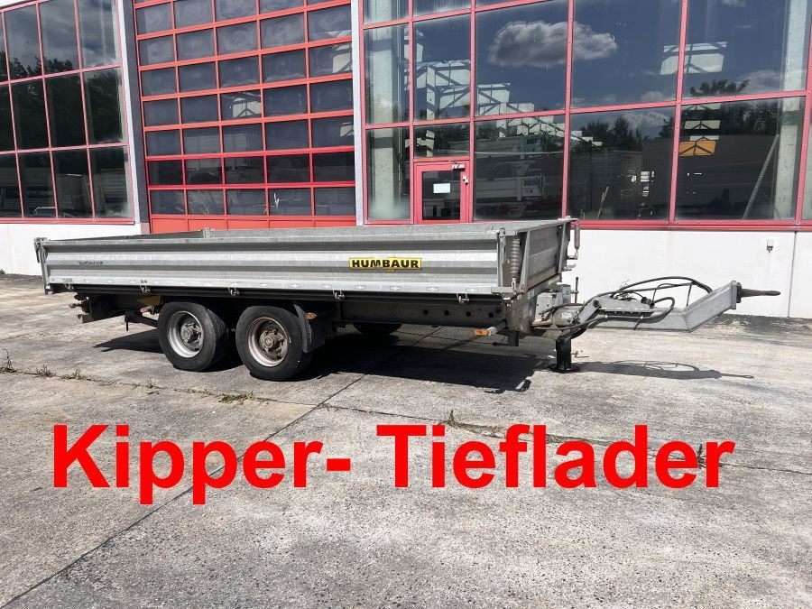 Humbaur Tandemkipper- Tieflader - Kipper aanhangwagen: afbeelding 1 Humbaur Tandemkipper- Tieflader - Kipper aanhangwagen: afbeelding 1