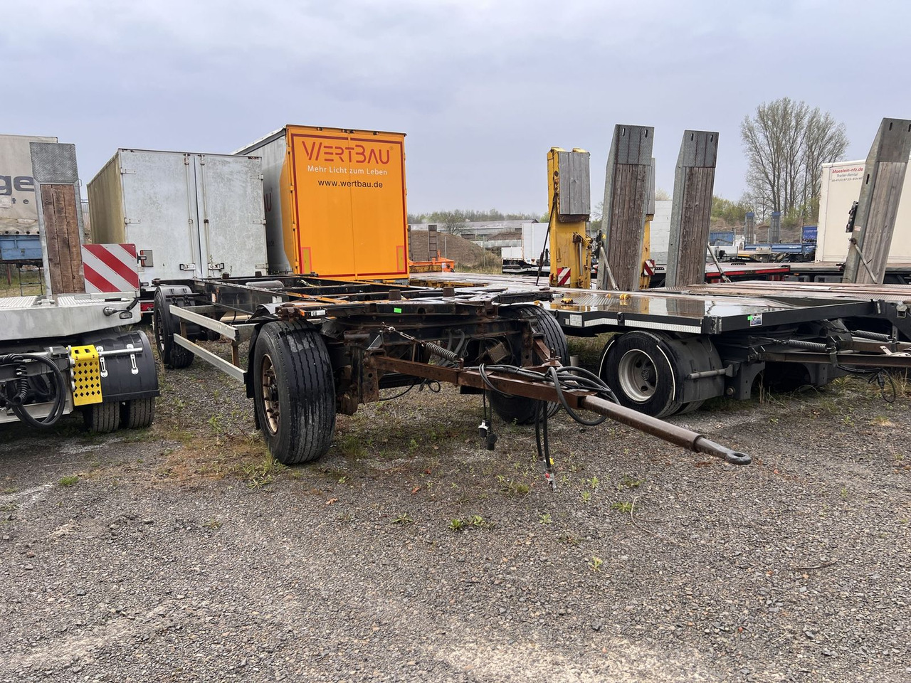 Krone 2 Achs Wechselanhänger BDF - Containertransporter/ Wissellaadbak aanhangwagen: afbeelding 2 Krone 2 Achs Wechselanhänger BDF - Containertransporter/ Wissellaadbak aanhangwagen: afbeelding 2