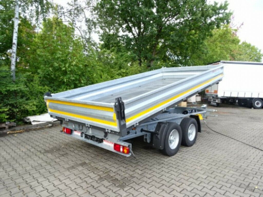 Möslein 13 t Tandem 3- Seitenkipper Tieflader-- Neufahr - Kipper aanhangwagen: afbeelding 3 Möslein 13 t Tandem 3- Seitenkipper Tieflader-- Neufahr - Kipper aanhangwagen: afbeelding 3