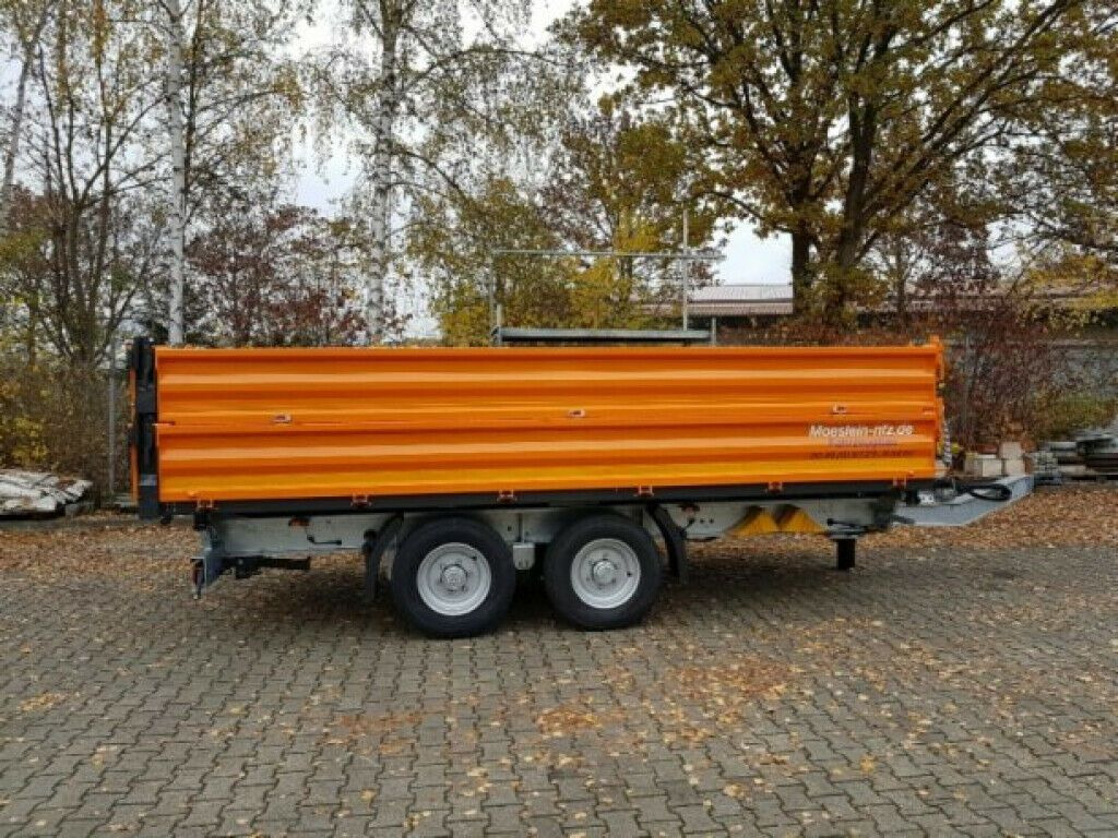 Möslein 13 t Tandem Kipper Tiefladermit Bordwand- Aufsa - Kipper aanhangwagen: afbeelding 1 Möslein 13 t Tandem Kipper Tiefladermit Bordwand- Aufsa - Kipper aanhangwagen: afbeelding 1