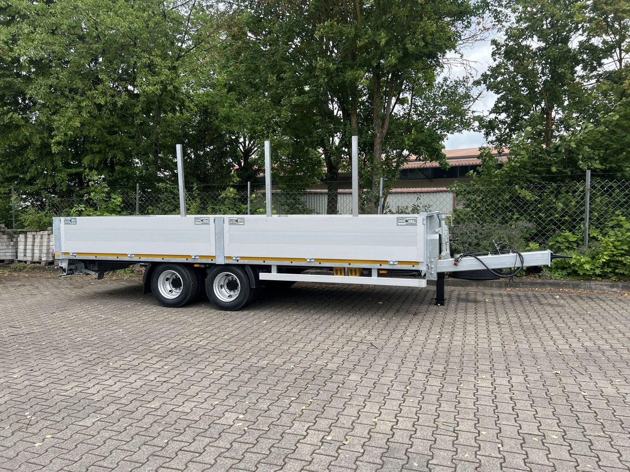 Möslein 14,4 t Tandem- Pritschenanhänger- Tieflader - Open/ Plateau aanhangwagen: afbeelding 1 Möslein 14,4 t Tandem- Pritschenanhänger- Tieflader - Open/ Plateau aanhangwagen: afbeelding 1