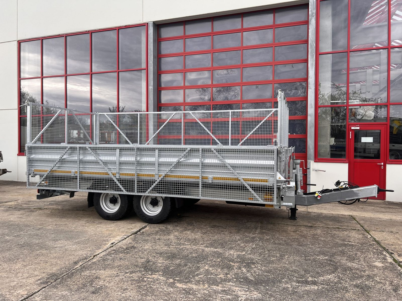Möslein 14 t Tandem- Kipper Tieflader 5,70 m lang, Brei - Kipper aanhangwagen: afbeelding 5 Möslein 14 t Tandem- Kipper Tieflader 5,70 m lang, Brei - Kipper aanhangwagen: afbeelding 5