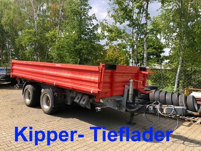 Möslein 19 t Tandemkipper- Tieflader - Kipper aanhangwagen: afbeelding 1 Möslein 19 t Tandemkipper- Tieflader - Kipper aanhangwagen: afbeelding 1