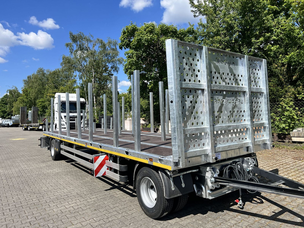 Möslein 2 Achs Jumbo- Plato- Anhänger - Open/ Plateau aanhangwagen: afbeelding 3 Möslein 2 Achs Jumbo- Plato- Anhänger - Open/ Plateau aanhangwagen: afbeelding 3