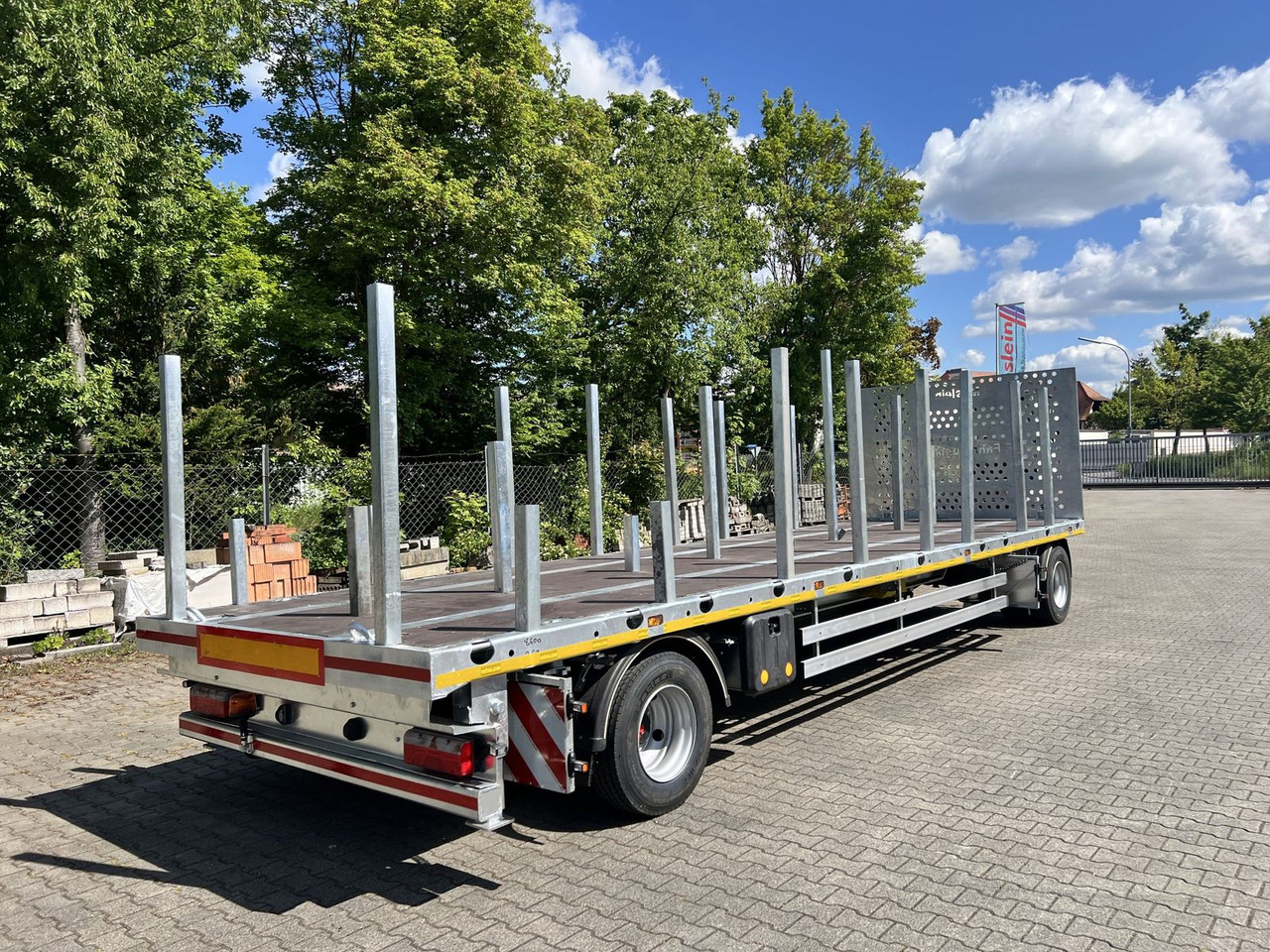 Möslein 2 Achs Jumbo- Plato- Anhänger - Open/ Plateau aanhangwagen: afbeelding 3 Möslein 2 Achs Jumbo- Plato- Anhänger - Open/ Plateau aanhangwagen: afbeelding 3