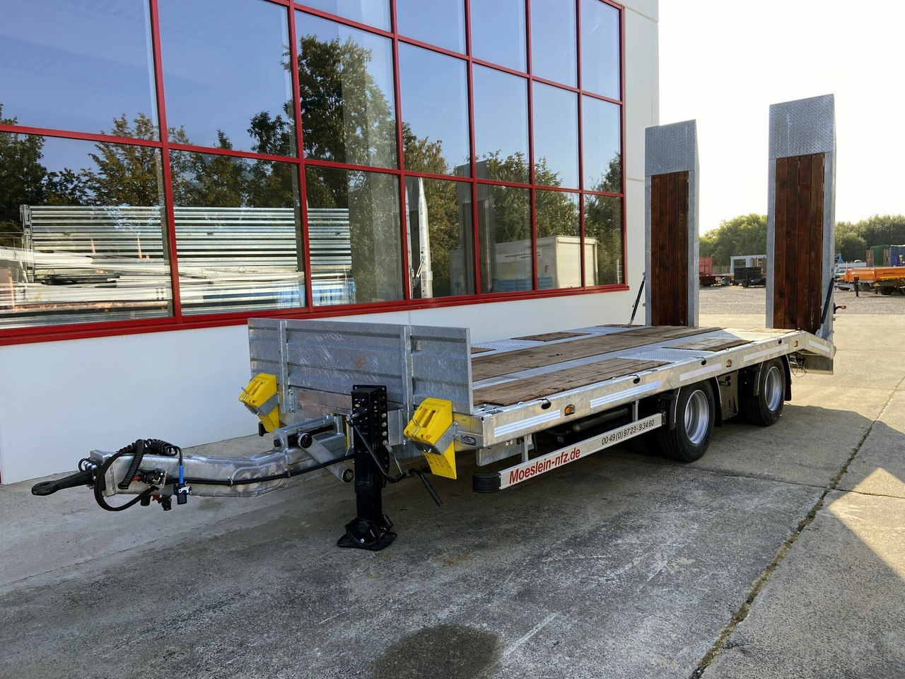 Dieplader aanhangwagen Möslein  21 t Tandemtieflader, Luftgefedert, NEU: afbeelding 7