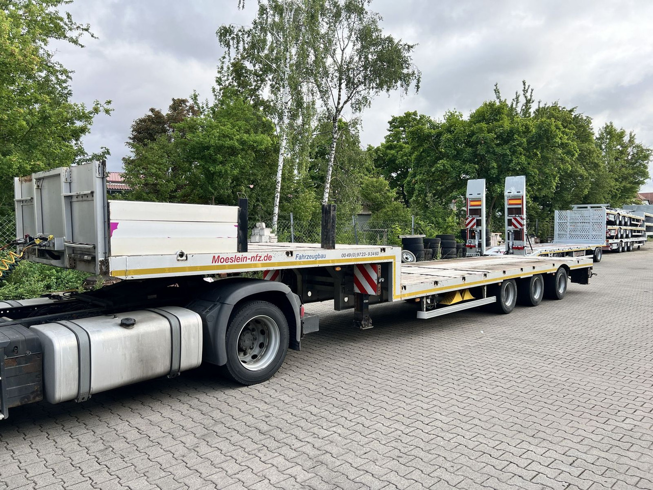 Möslein 3 Achs Satteltieflader - Dieplader oplegger: afbeelding 2 Möslein 3 Achs Satteltieflader - Dieplader oplegger: afbeelding 2