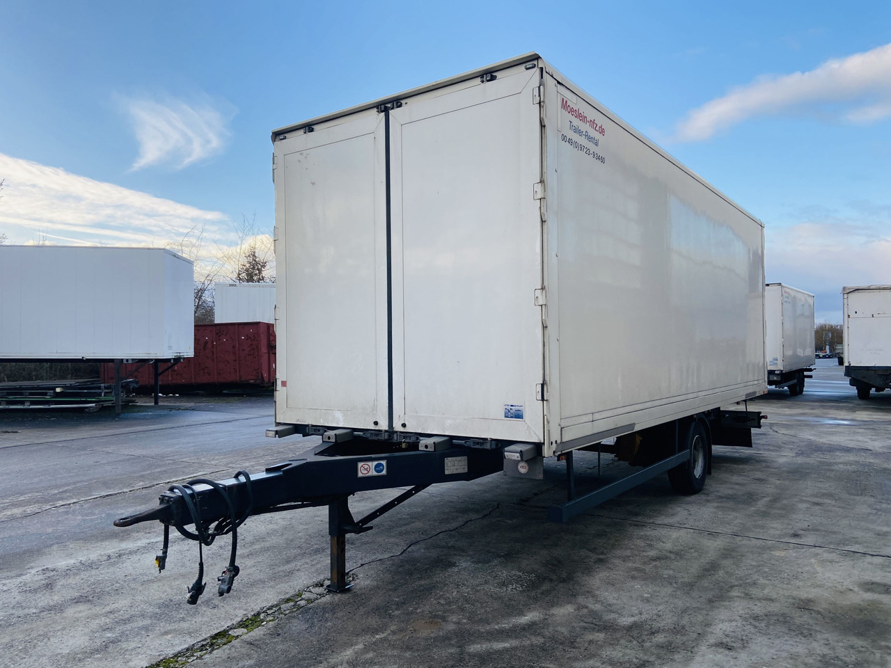 Möslein EK 1- D 7,3 1 Achs Kofferanhänger - Gesloten aanhangwagen: afbeelding 5 Möslein EK 1- D 7,3 1 Achs Kofferanhänger - Gesloten aanhangwagen: afbeelding 5