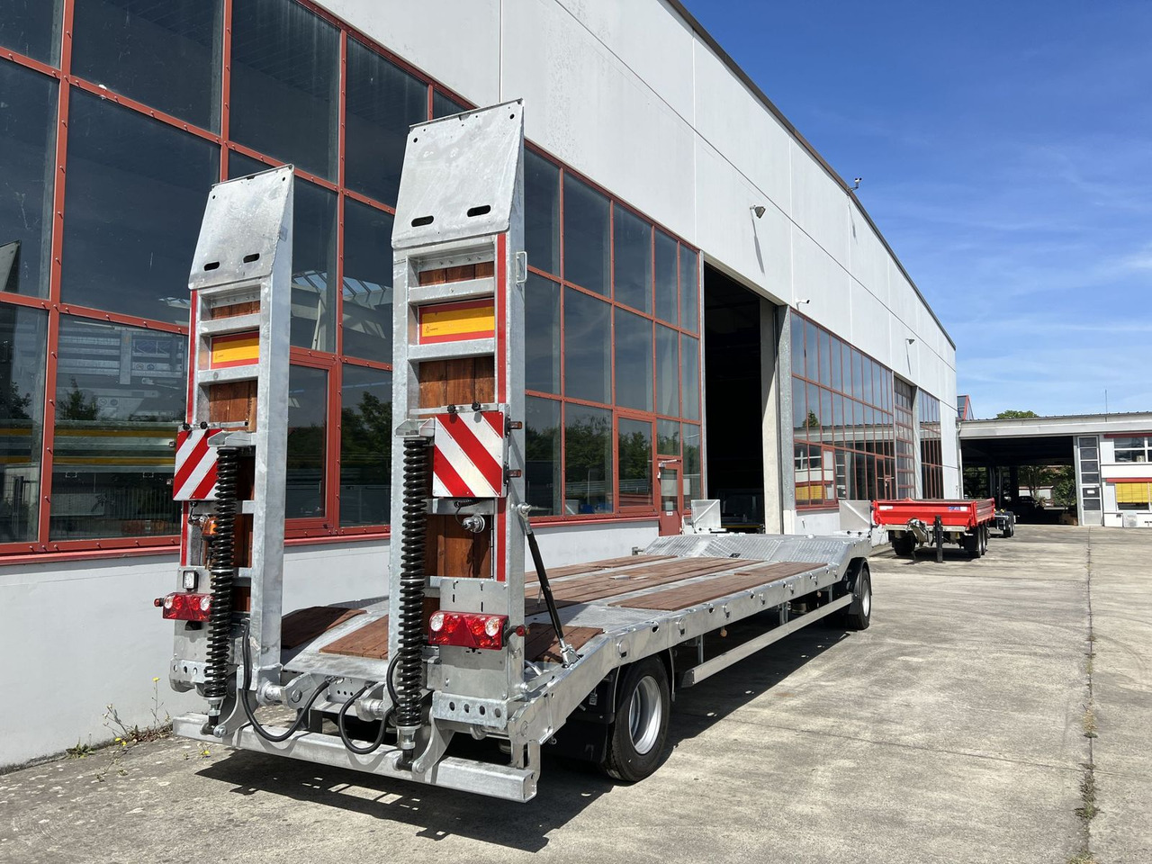 Möslein Neuer 2 Achs Tieflader- Anhänger, Verbreiterung - Dieplader aanhangwagen: afbeelding 5 Möslein Neuer 2 Achs Tieflader- Anhänger, Verbreiterung - Dieplader aanhangwagen: afbeelding 5