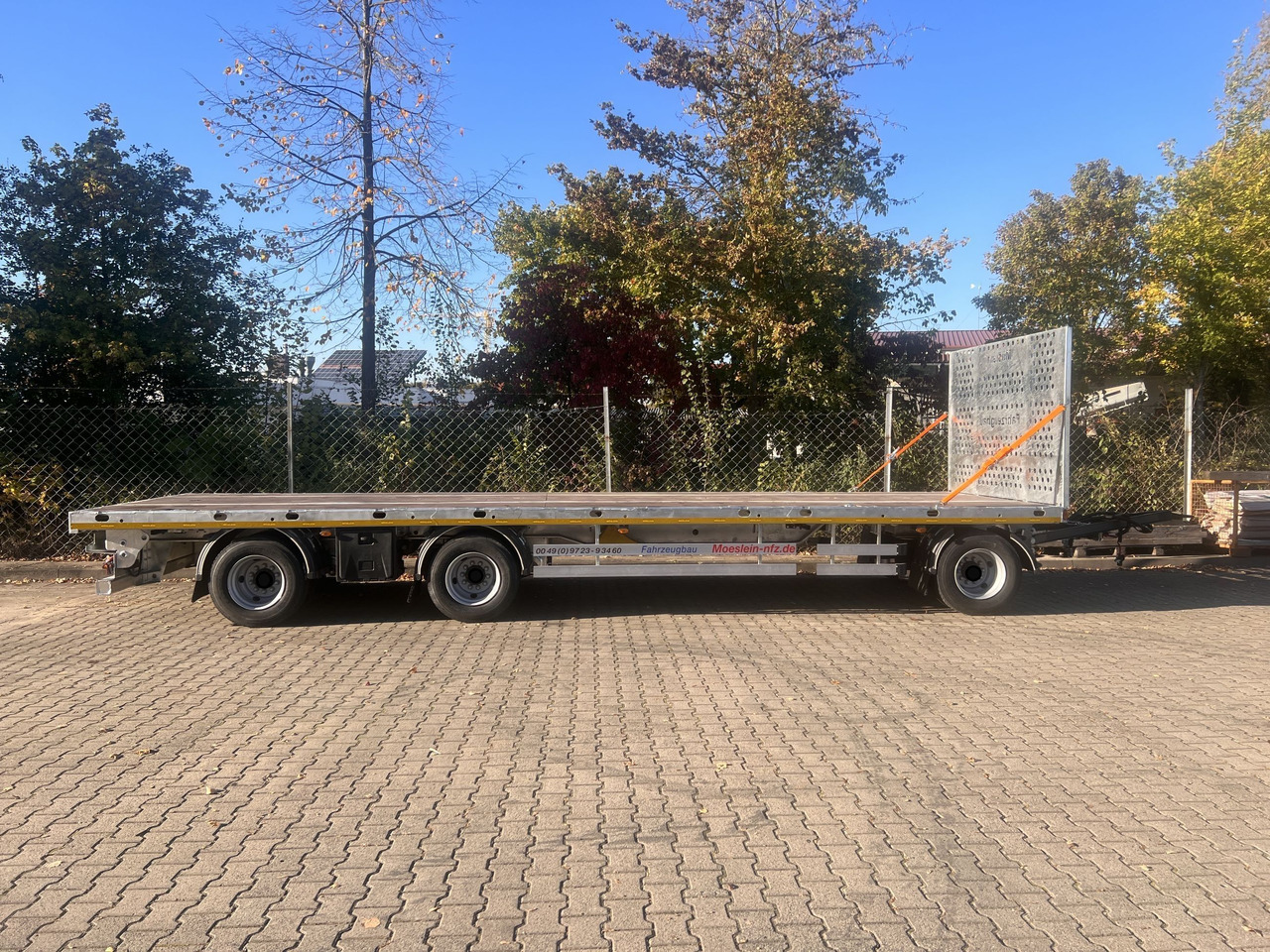 Nieuw Open/ Plateau aanhangwagen Möslein T 3 Plato 8,6 m 3 Achs Jumbo- Plato- Anhänger 8,60 m, Mega: afbeelding 7 Nieuw Open/ Plateau aanhangwagen Möslein T 3 Plato 8,6 m 3 Achs Jumbo- Plato- Anhänger 8,60 m, Mega: afbeelding 7