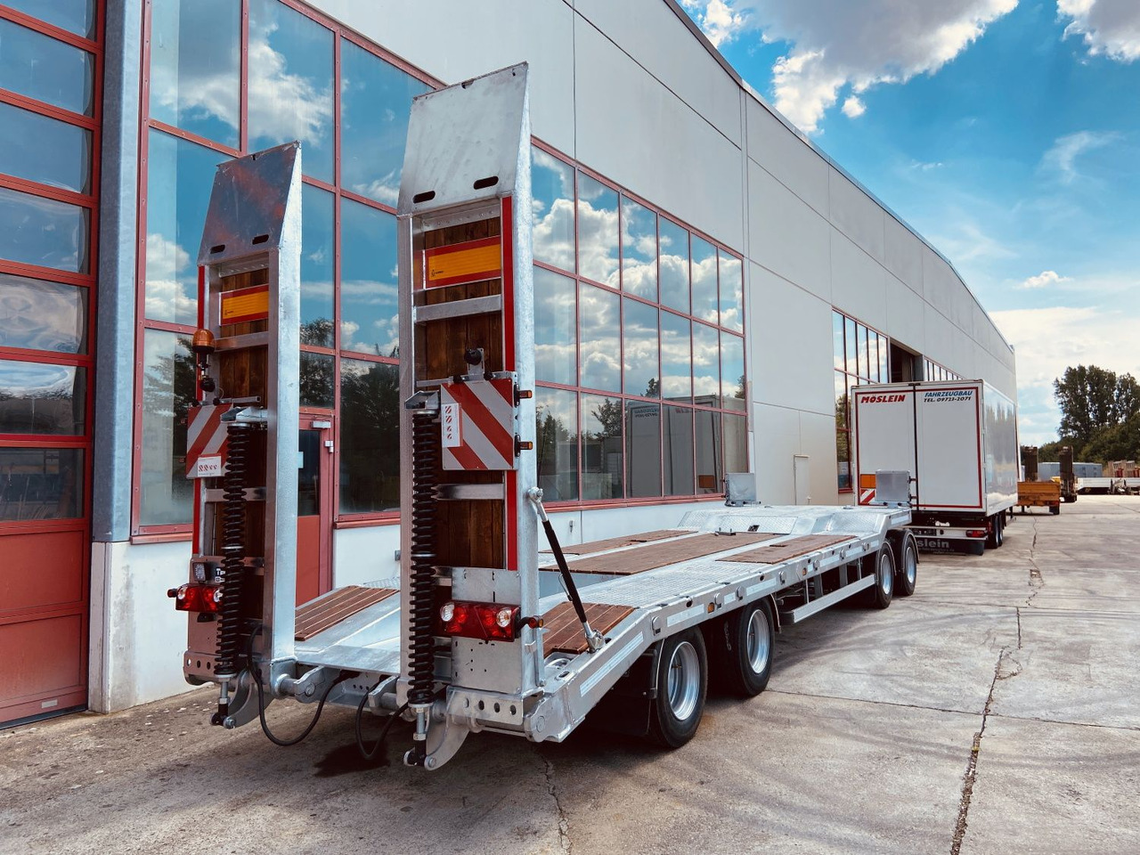 Möslein T 4 VB F 4 Achs Tieflader- Anhänger, Neufahrzeug - Dieplader aanhangwagen: afbeelding 5 Möslein T 4 VB F 4 Achs Tieflader- Anhänger, Neufahrzeug - Dieplader aanhangwagen: afbeelding 5