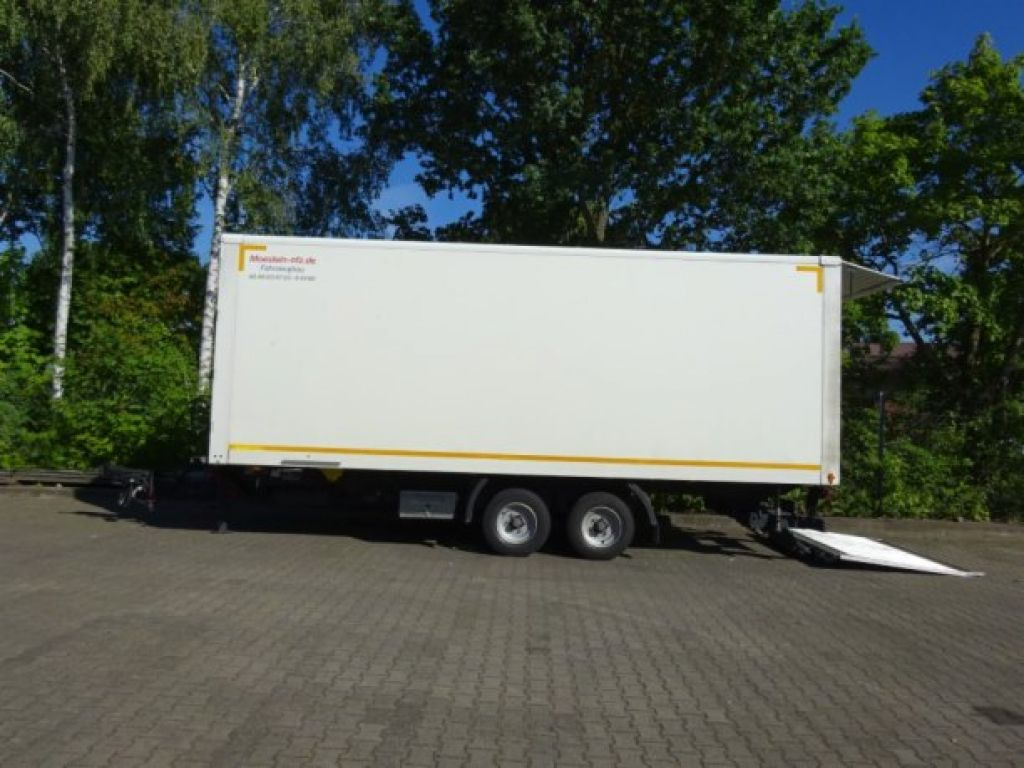Möslein TKO 105 Schwebheim Tandemkoffer, Ladebordwand + Durchladbar - Gesloten aanhangwagen: afbeelding 2 Möslein TKO 105 Schwebheim Tandemkoffer, Ladebordwand + Durchladbar - Gesloten aanhangwagen: afbeelding 2