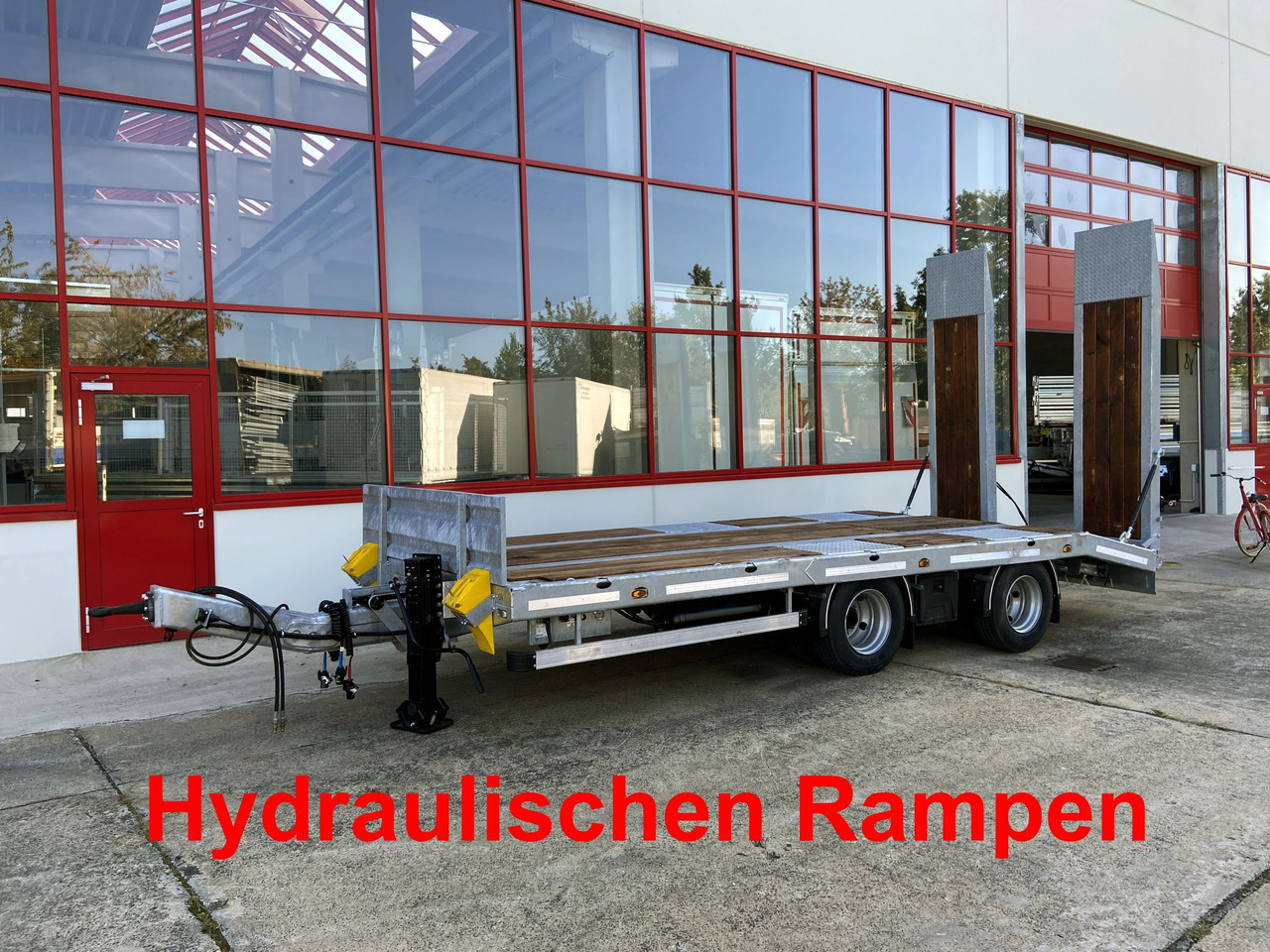Möslein TT21-7,2 Hydr 21 t Tandemtieflader, hydr. Rampen, NEU - Dieplader aanhangwagen: afbeelding 4 Möslein TT21-7,2 Hydr 21 t Tandemtieflader, hydr. Rampen, NEU - Dieplader aanhangwagen: afbeelding 4