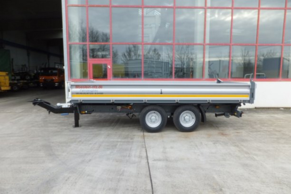 Nieuw Kipper aanhangwagen Möslein TTD 11 Weiß  neuer Tandem 3- Seitenkipper Tieflader-- Neufahrzeug --: afbeelding 13