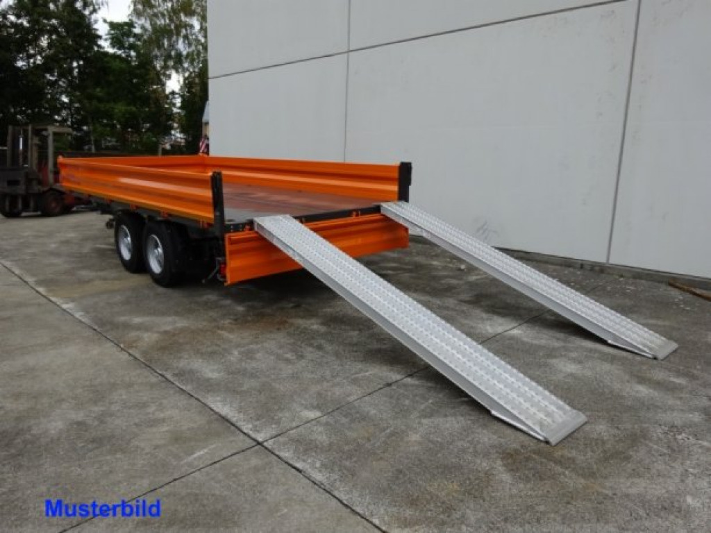 Möslein TTD 13 Weiß 13 t Tandem 3- Seitenkipper Tieflader-- Neufahrzeug -- - Kipper aanhangwagen: afbeelding 4 Möslein TTD 13 Weiß 13 t Tandem 3- Seitenkipper Tieflader-- Neufahrzeug -- - Kipper aanhangwagen: afbeelding 4