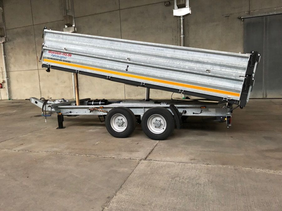 Möslein TTD13- BA Verzinkt 13 t Tandem Kipper Tiefladermit Bordwand- Aufsatz-- Neufahrzeug -- - Kipper aanhangwagen: afbeelding 3 Möslein TTD13- BA Verzinkt 13 t Tandem Kipper Tiefladermit Bordwand- Aufsatz-- Neufahrzeug -- - Kipper aanhangwagen: afbeelding 3