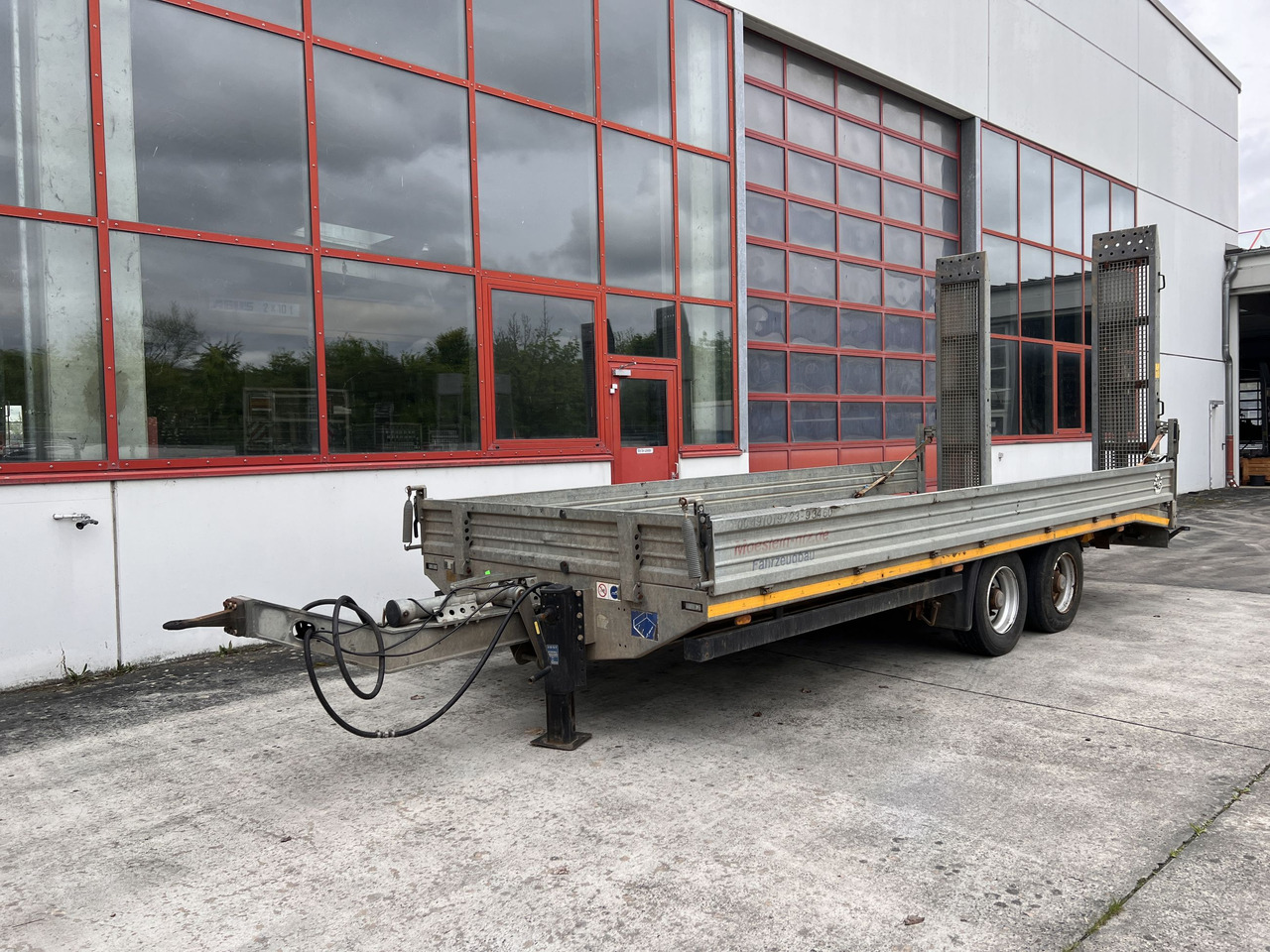 Möslein TTS 13 Schwebheim 13 t Tandemtieflader - Dieplader aanhangwagen: afbeelding 3 Möslein TTS 13 Schwebheim 13 t Tandemtieflader - Dieplader aanhangwagen: afbeelding 3