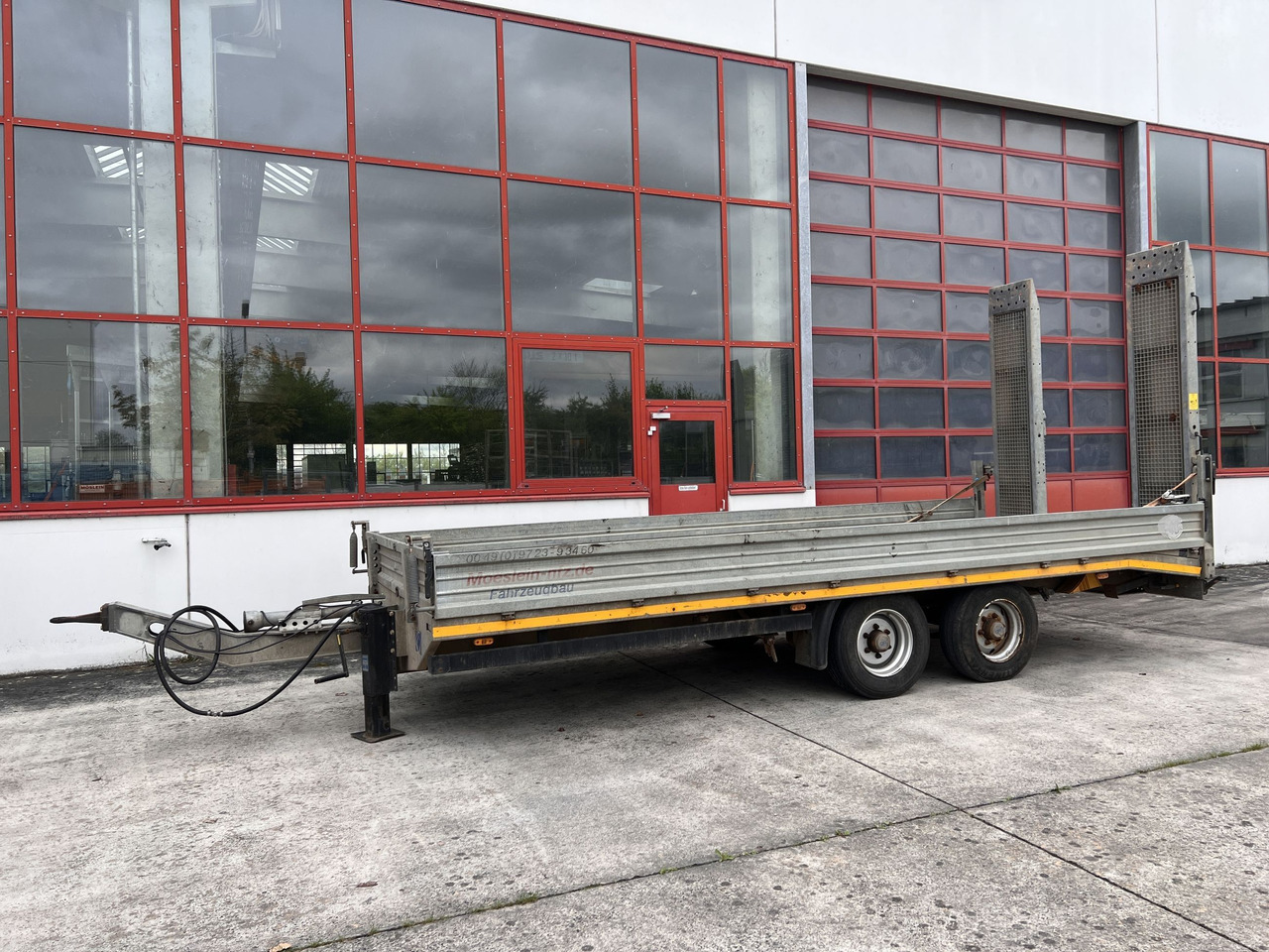 Möslein TTS 13 Schwebheim 13 t Tandemtieflader - Dieplader aanhangwagen: afbeelding 1 Möslein TTS 13 Schwebheim 13 t Tandemtieflader - Dieplader aanhangwagen: afbeelding 1